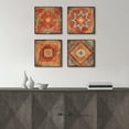 thumbnail image 2 of Moroccan Tile 4-piece Framed Art Set 98779, 2 of 9