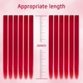 thumbnail image 2 of 26 Pack Colored Party Highlights Clip in Hair Extensions for Girls 20 inches Multi-colors Straight Hair Synthetic Hairpieces In The Party(13colored), 2 of 15