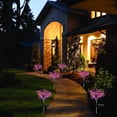 thumbnail image 3 of Solarera Waterproof Solar Powered Phalaenopsis Flower Lights, Purple, 3 of 7