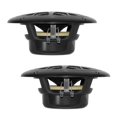 thumbnail image 4 of PYLE PLMR61B - 6.5 Inch Dual Marine Speakers - 2 Way Waterproof and Weather Resistant Outdoor Audio Stereo Sound System with 120 Watt Power, Polyprone Cone and Cloth Surround - 1 Pair -(Black), 4 of 7