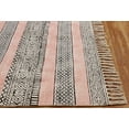 thumbnail image 5 of Casavani Indian Handmade Cotton Kitchen Rug,Pink 6x9 feet, 5 of 5