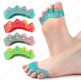 thumbnail image 5 of Gel Silicone Protective Toe Separator Bunion Hammer Toes Corrector Straighteners Overlapping Suitable for Yoga Women Men, 5 of 6
