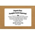thumbnail image 3 of Be Still Farms Organic Raw Pumpkin Seeds (2 lbs) - Ideal for Baked Pumpkin Seeds - Excellent Rejuvenative Foods - Raw Organic Pumpkin Seeds Non Gmo - Keto Pumpkin Seeds - Vegan Pumpkin - Superfood, 3 of 6