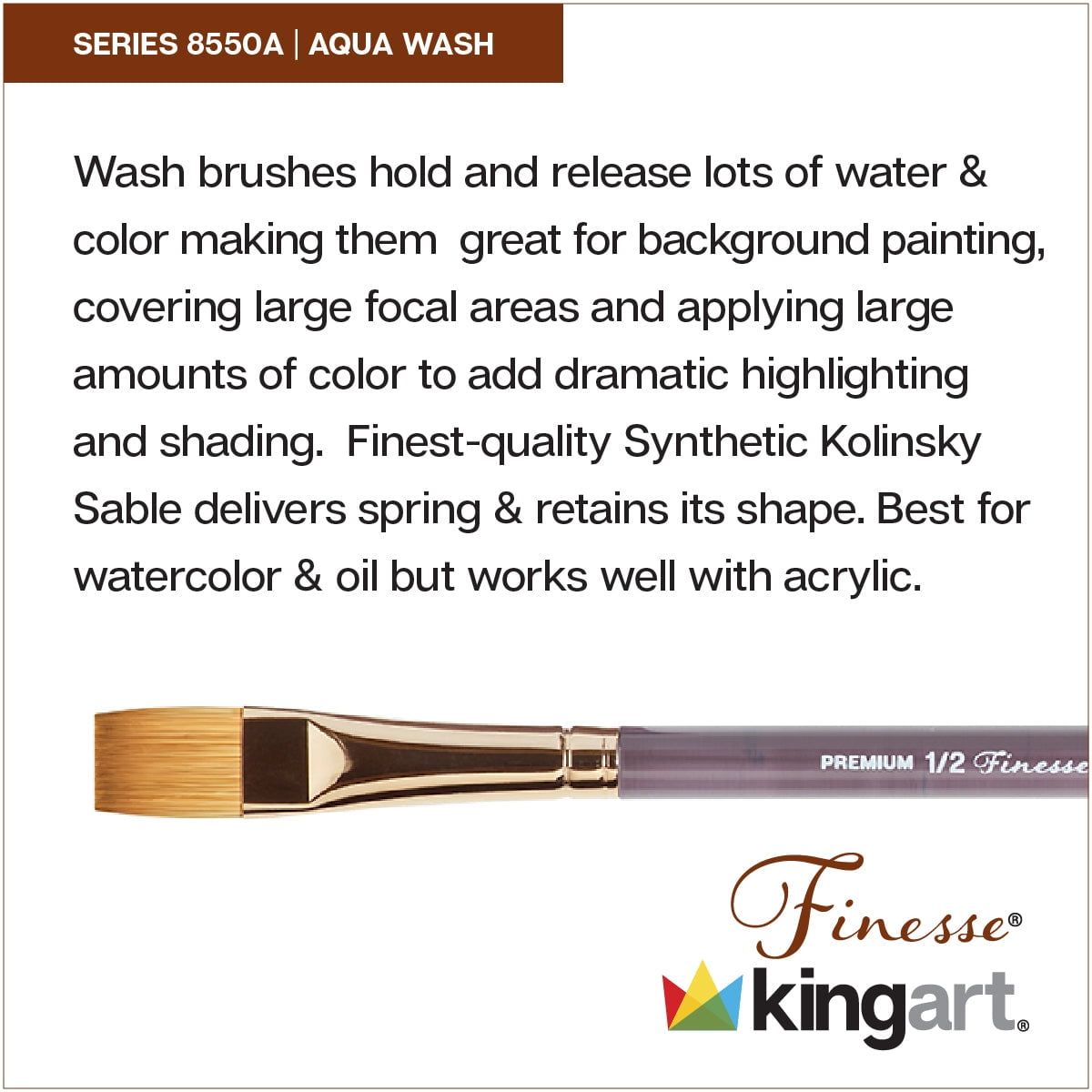Finesse&trade; 8550A Wash Brush