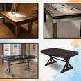 thumbnail image 6 of Covers & all Poker Table Cover 12 Oz Waterproof - 100% Weather Resistant Outdoor Game Table Cover with Elastic at 4 Sides (94" W x 44" D x 8" H Inches, Coffee), 6 of 7