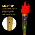 thumbnail image 3 of 1Pc Simulation Torches Plastic Torches Plaything Kids Luminous Plaything, 3 of 5