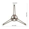 thumbnail image 2 of unbranded Millet Display Rack Ring Microwave Turntable Bracket 16.00X16.00X1.60CM Brown, 2 of 8
