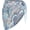 0-b-blue, variant on Boho Sheer Chiffon Beach Sarong, One Size Swimwear Cover Up Wrap Skirt