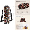 thumbnail image 6 of Yspwyqan Kids Backpack And Lunch Box Set, Flame Soccer Print 4 Piece Backpack Set for Kids Boys, Large Capacity 600D Polyester Bags for Elementary Middle School Travel, 6 of 7