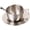Silver, variant on Jiibva Stainless Steel Coffee Cup Set with Saucer Cup Spoon 250ML Coffee Mug for Home Restaurant Cafe Breakfast Afternoon Tea