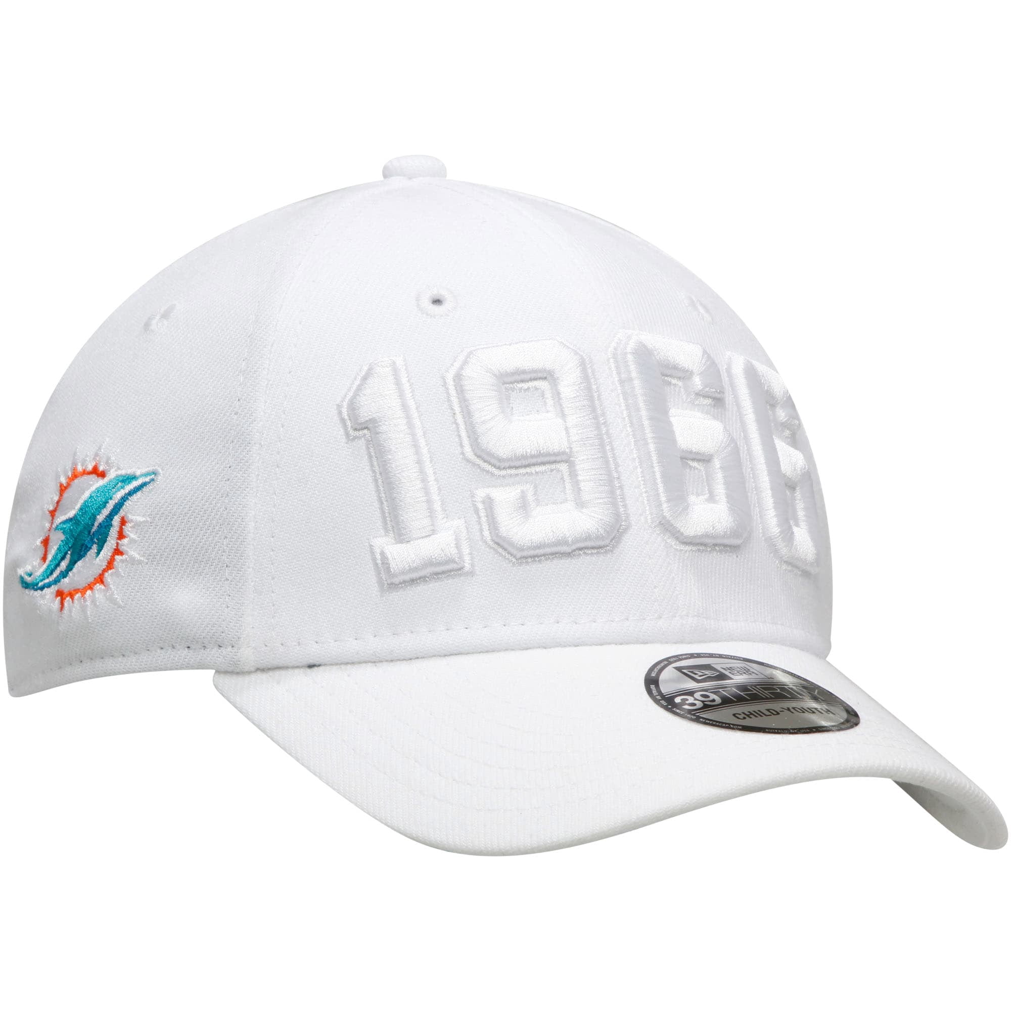 white dolphins hat