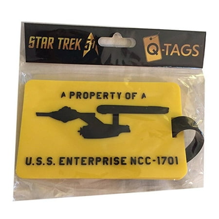 Luggage Tag - Star Trek - Enterprise Q-Tag New str-0077