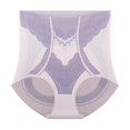 thumbnail image 4 of GEWSEY Seamless Shapewear High Waist Panties for Women Tummy Control Underwear (Purple, M), 4 of 6