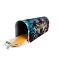 thumbnail image 6 of Fotbe Tie-Dye Wolf Head Mailbox Covers Post Letter Box Cover Garden Decor Standard Size-21x18 in, 6 of 9
