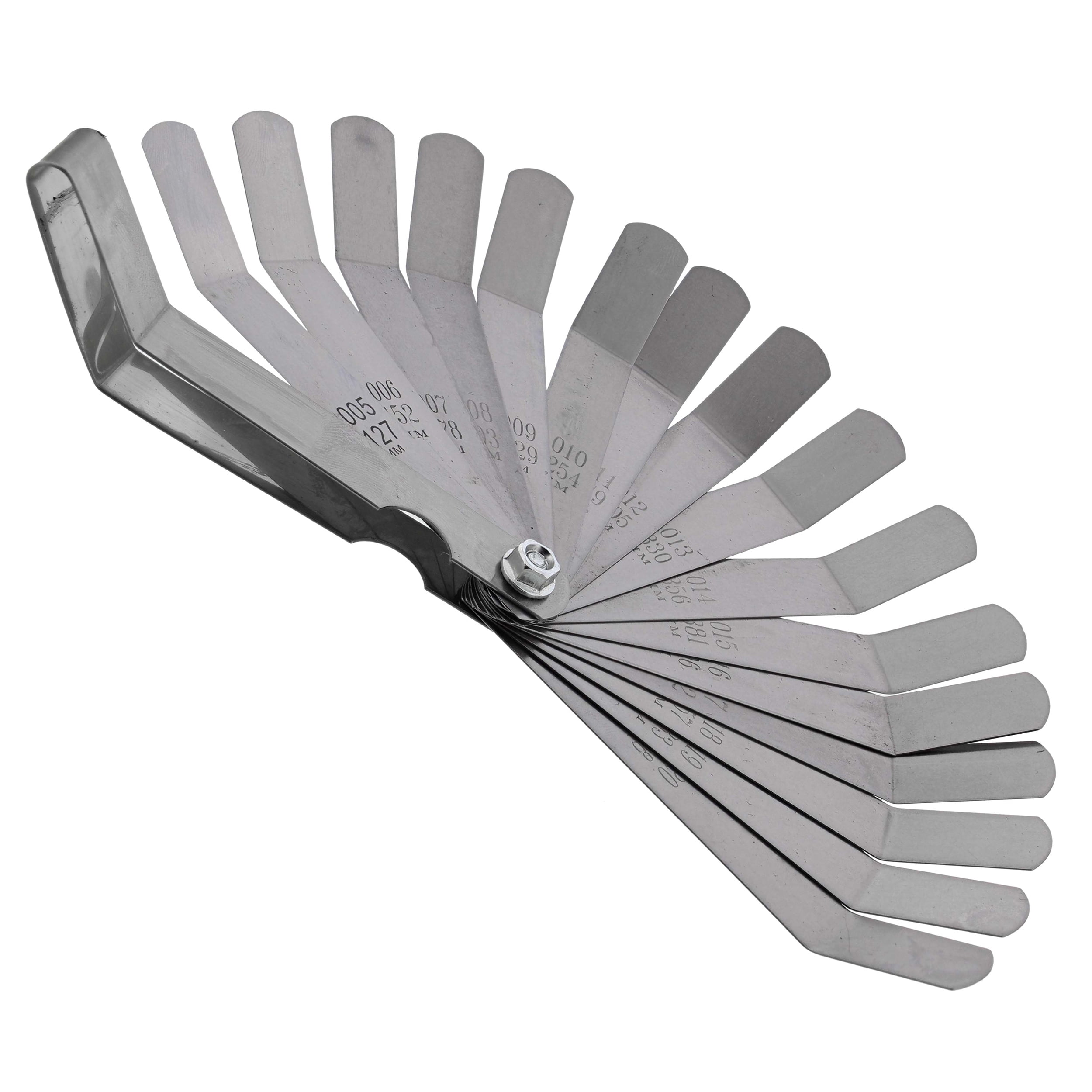 Gauges 2pack feeler gauge set 32blades stainless steel filler gauge and