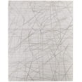 thumbnail image 2 of 9' X 12' Gray and Ivory Abstract Hand Woven Area Rug, 2 of 6