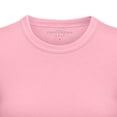 thumbnail image 3 of ONLY T-shirt pour Femmes - Haut à Col Rond ONLVAL LIFE, Col Rond, Coton, Couleur Unie Rose Pâle TP (Très Petit), 3 of 3