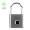 thumbnail image 1 of Graflsoa Smart Fingerprint Padlock with 10 Fingerprint Memory, USB Rechargeable, Durable Zinc Alloy Body, Ideal for Lockers, Doors, and Luggage Security., 1 of 6