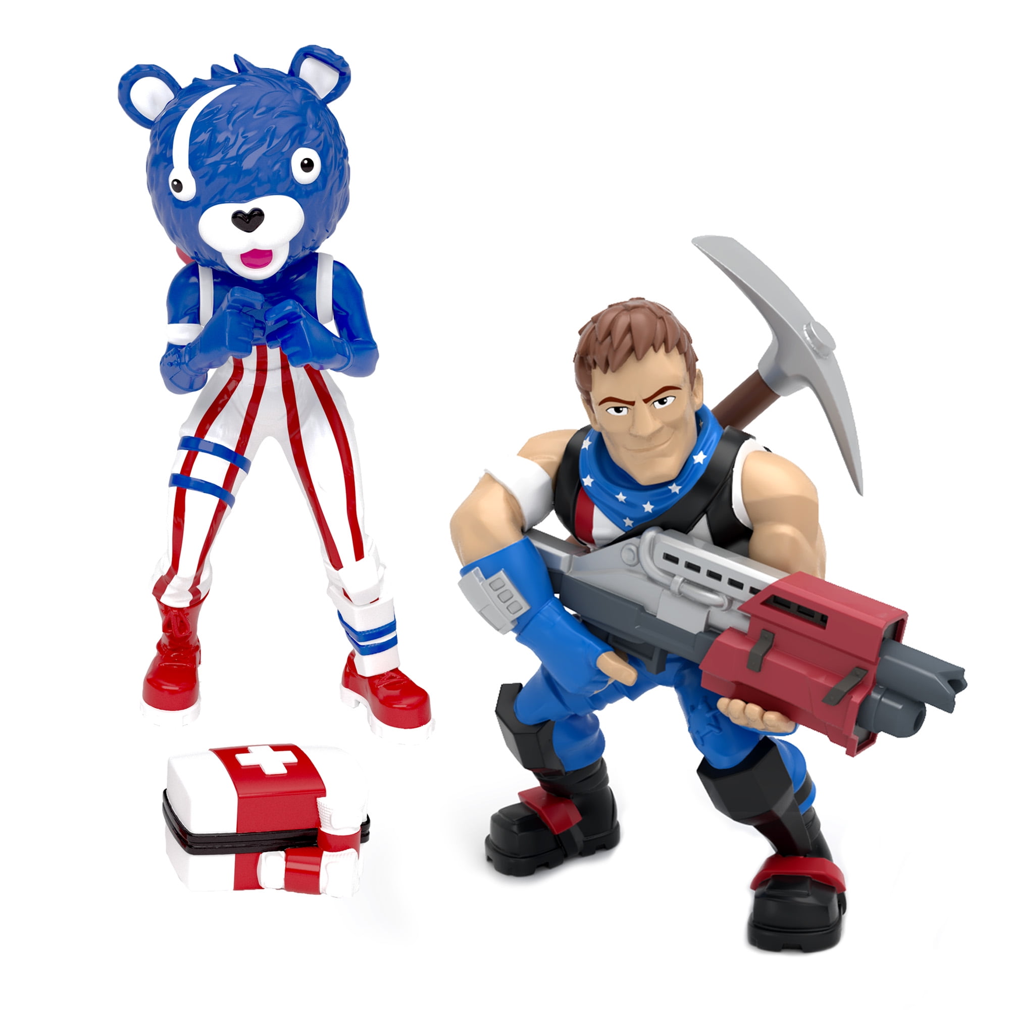 Fortnite Battle Royale Star Spangled Trooper Fireworks Team Leader 2 Pack Of Mini Figures Walmart Com Walmart Com - fortnite team leader mask roblox