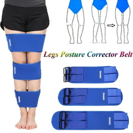 HERCHR Legs Posture Corrector Belt, 3Pcs/Set O/X Form Knock knee Bowlegs Leg Correction Brace Bands Straightening