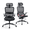 Black, variant on SIHOO B100 Se Office Chair, Executive Chair with Cotton Seat, Dual-Back Ergonomic Chair, 2D Adjustable Headrest & Flip Link Armrest, Comfort Mesh Chair for Home Office & Gaming, 265lbs, Gray