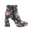 thumbnail image 6 of Betsey Johnson Della Women's Boots Black/Pink Floral Size 6 M, 6 of 8