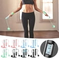 thumbnail image 2 of Cordless Jump Rope with Counter, Adjustable Smart Skipping Rope for Fitness Cardio Workout Exercise,Black & White, 2 of 11