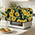 thumbnail image 4 of FOR U DESIGNS Sunflower Pattern Microwave Oven Dust Cover Portable Shield for Countertop Appliances Stain Resistant Microwave Oven Grill Covers Protector Home Decor-L, 4 of 8