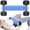 Blue, variant on Hip Thrust Belt for Dumbbells Heavy, Booty Belt for Hip Thrust, Slip-Resistant Padding Hip Thrust Belt for Gym or Home Workouts