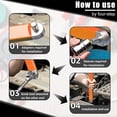 thumbnail image 4 of Llave de Extensión Desplazada con Adaptador de Accionamiento Cuadrado, Llave de Extensión Universal para Lugares Pequeños, 4 of 6