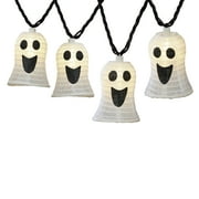 Ghost Lantern Lights, 10CT, Warm White LED, 6.5ft, Halloween Indoor/Outdoor, by Way To Celebrate