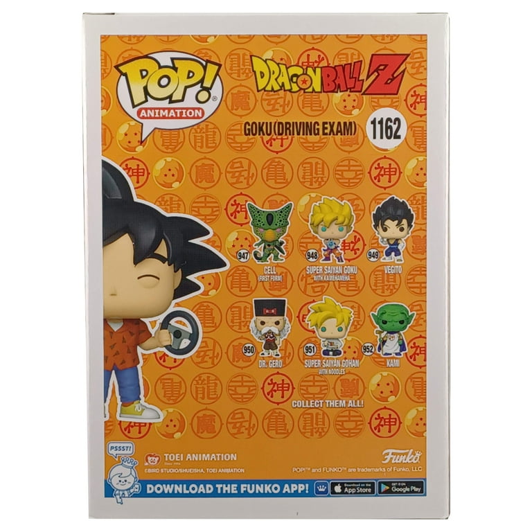 Funko POP Dragon Ball Z Goku Vinyl Figure 1162, 4.90-inches
