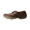thumbnail image 3 of Twisted X Women's Tooled Boat Shoe Driving Mocs - WDM0070 10 M  US, 3 of 6