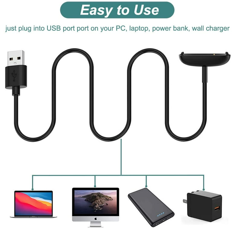 Caricatore cavo USB per Fb Charge 3/Charge 4 Cavo USB di ricarica Dock Caricatore sostuibile per Adattatore dock Fb Charge 4 3  1511