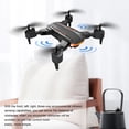 thumbnail image 4 of Drone Foldable USB Pista Vuelo 360 Grados Rolling Control Remoto Quadcopter Floting Aircraft Modo sin cabeza Regalo al aire libre Juguete 4K Sola Cámara Sweethay EL022427-02B, 4 of 7