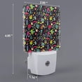 thumbnail image 2 of Xecao Colorful Geometric Figures for Night Light - a Wall-mounted LED Fixture with A Dusk-to-dawn Sensor, Ideal for Bedrooms, Bathrooms, Hallways, and Kitchens-UK, 2 of 7