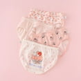 thumbnail image 2 of Summer Toddler Underwear Cute Prints Quick-Dry Potty Training Pants Machine-Washable Girls Briefs Pack of 4 White XXXXL, 2 of 3