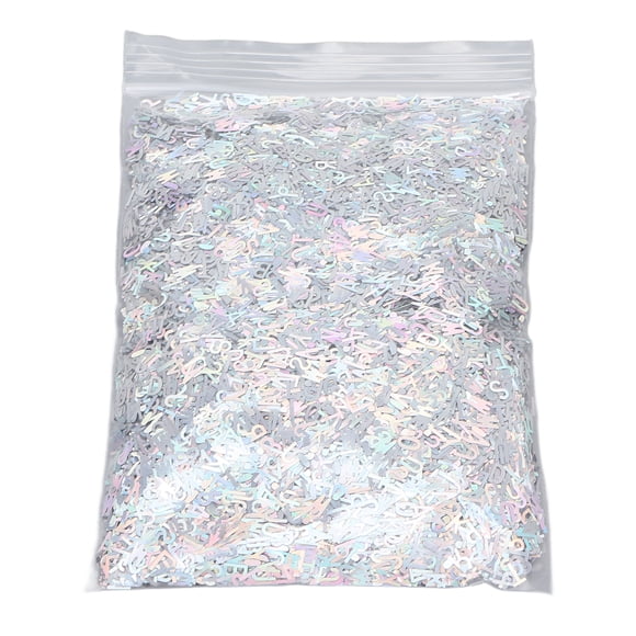 Holographic Nails Art Letter Flakes,English Letter Nail Sequins Nails Art Letter Flakes Letter Nail Sequins Professionally Tested