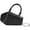 black, variant on Hfppkn Gothic Coffin Crossbody Bag PU Leather Halloween Shoulder Purse Black