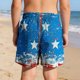thumbnail image 5 of Odeerbi Boys Independence Day Swim Pantalones Patriotic Beach 2-In-1 Compression Liner Board Shorts Con Bolsillos, 5 of 9