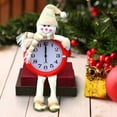 thumbnail image 4 of Christmas Clock Bedside Decoration Small Gift Clock Cute Silent Alarm Clock, 4 of 7