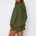 thumbnail image 3 of Hilenly 2 Piece Sets for Women Sweatsuit Casual Tracksuits Zip Up Hoodies and Shorts Sweatsuit Lounge Sets, 3 of 7