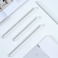 thumbnail image 3 of Clear Acrylic Straight Ruler 0-30cm Plastic Ruler for Students Math Drawing Tool for Engineers Math Geometry, 3 of 8