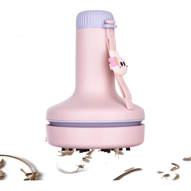 Mini Desk Vacuum - Small Desk Vacuum Cleaner - Cordless Portable Rechargeable Handheld Machine Tool for Computer PC Interior Kitchen Cleaning