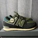 thumbnail image 4 of New Balance 574 Black Green Kids Shoes Size 4 New In Box U574KBG, 4 of 6