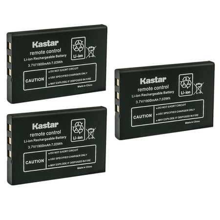 Kastar 3-Pack Battery Replacement for Panasonic WX-B3030 WX-B3030M BX-B3030 CE-3030 Battery Panasonic WX-T3020 WX-H3030 WX-H3050 WX-CH450 WX-CT420 Headset System