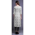 thumbnail image 4 of Bimba Tunique Droite à Manches 3/4 Kurta Imprimée Tenue d'Été pour Femmes, 4 of 6