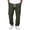 Army Green@GC@, variant on Mens Casual Pants Wide Leg Waffle Pants for Men Trendy Elastic Waist Drawstring Solid Soft Casual Joggers Pant With Pockets