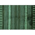 thumbnail image 1 of Ahgly Company Indoor Rectangle Abstract Turquoise Blue Modern Area Rugs, 7' x 10', 1 of 4