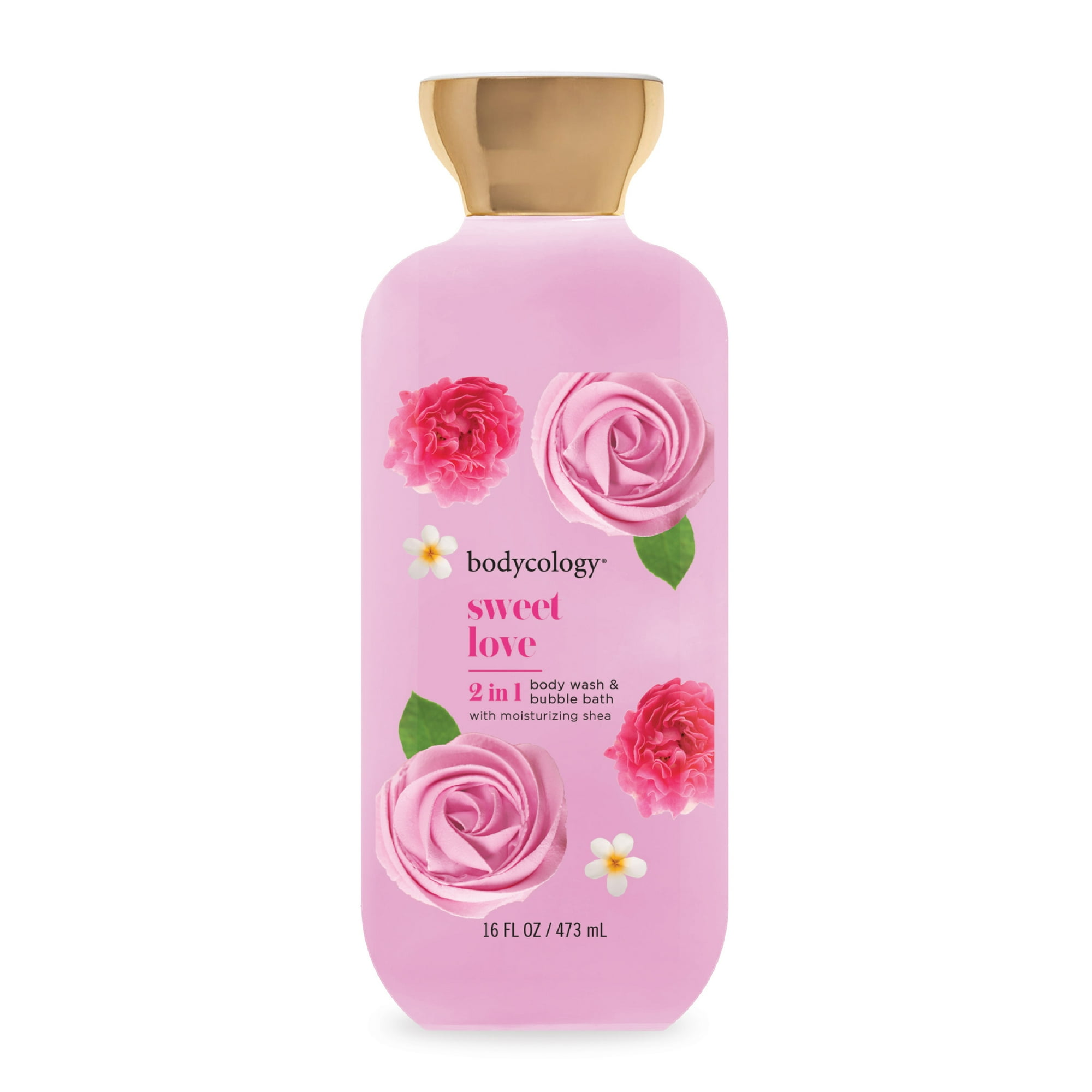 Bodycology Sweet Love 2-in-1 Body Wash & Bubble Bath, 16 fl. oz.